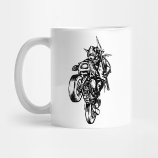 Rider in battle Mug